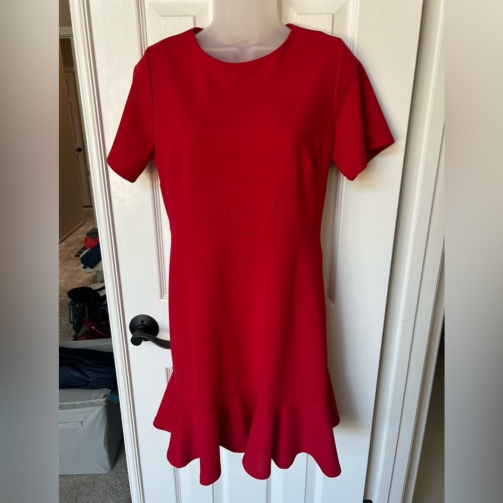 Aura red dress